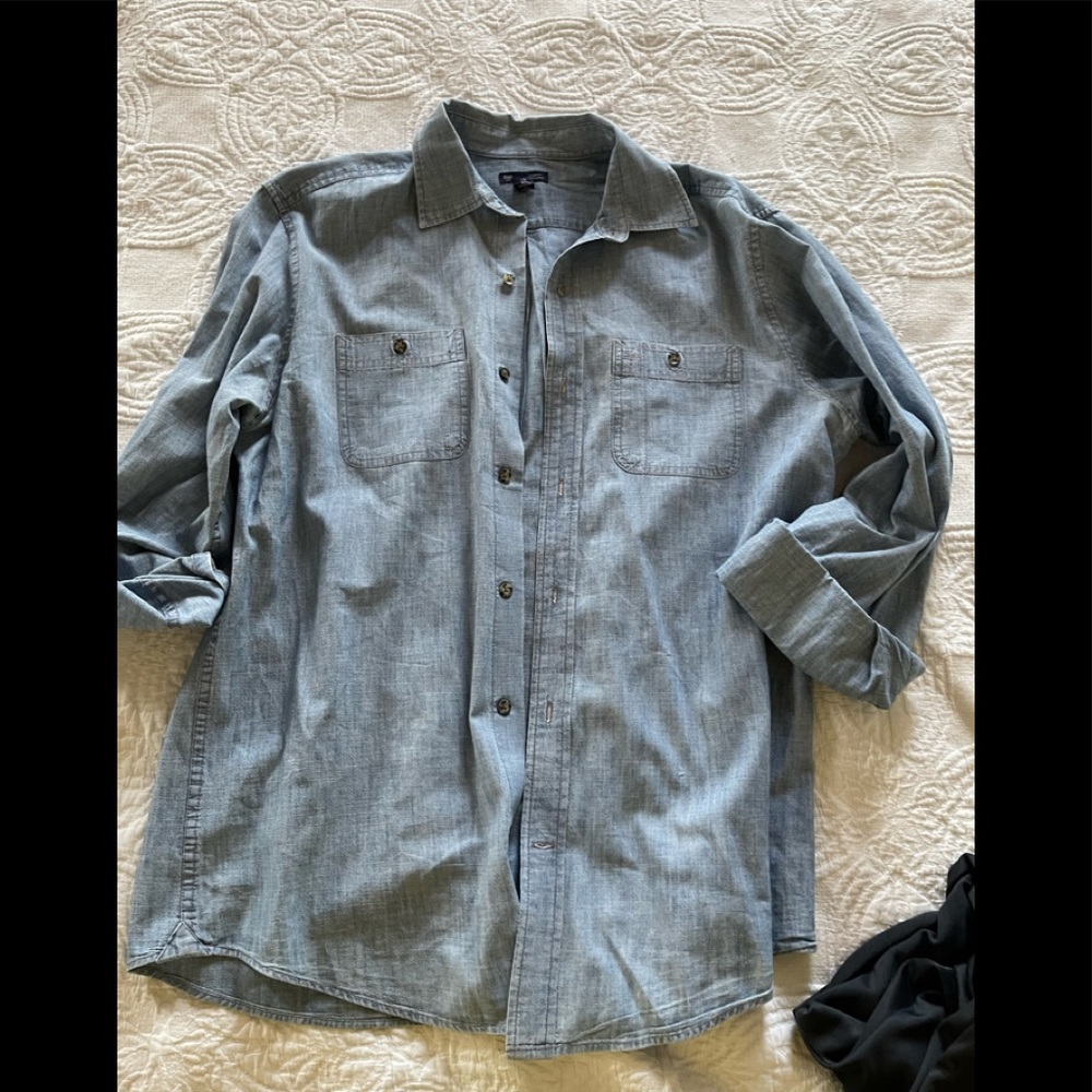 Gap denim shirts size men m